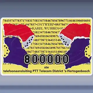 &acute;s Hertogenbosch 800.000 ste aansluiting