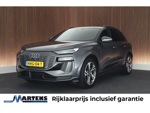 Audi Q6 e-tron S edition 296pk 83 kWh SOH 98% Tech Plus Leder Memory 360Camera Stoelverwarming Navig