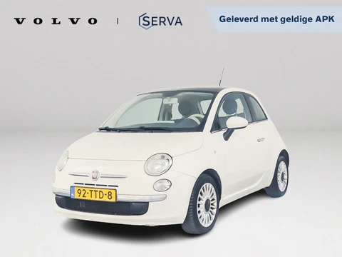Fiat 500 0.9 TwinAir Lounge | Panoramadak | Park assist | Navigatie | Regensensor