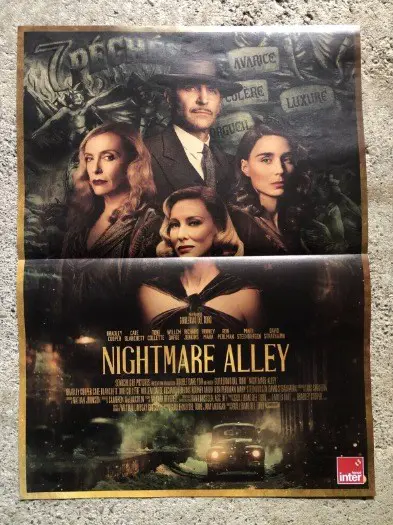 NIGHTMARE ALLEY filmposter.