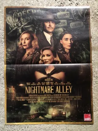 NIGHTMARE ALLEY filmposter.