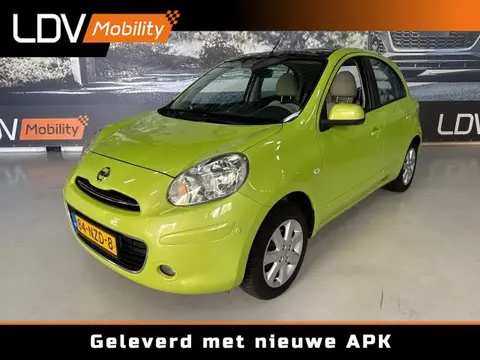 NISSAN MICRA 1.2 TEKNA / PAnoramadak / Bluetooth / Nieuwe APK / Airco / 5-deurs.