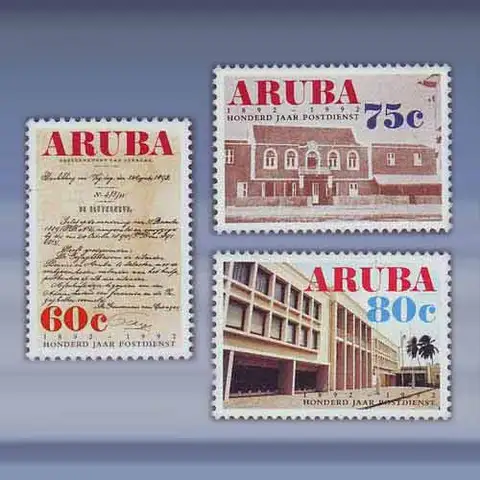 100 jaar Postdienst (1992)