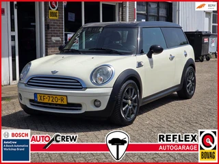 Mini Mini Clubman 1.6 Cooper AIRCO|LEDER|GLAZEN DAK