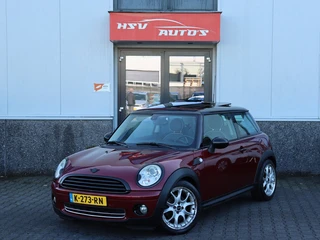 Mini 3-Deurs 1.6 Cooper airco navi LEER pano