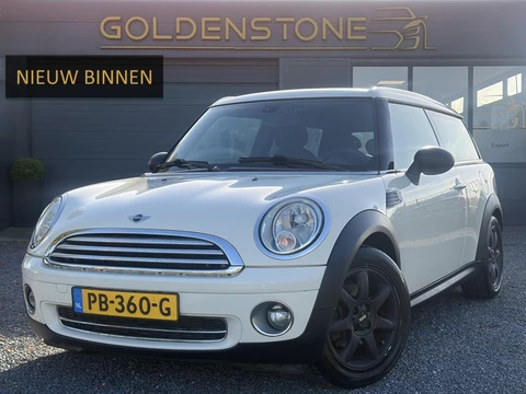 MINI Clubman 1.6 One Pepper ✓2e Eigenaar✓Schuifdak✓Airco✓Stoelverw✓Lm Velgen✓6 Bak✓98pk✓Apk tot 03-2