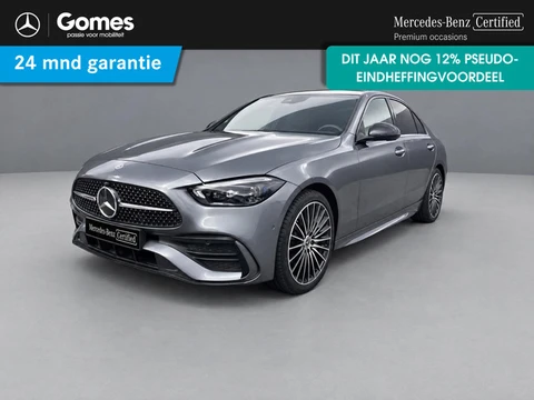 Mercedes-Benz C-klasse 300 e Luxury Line | Trekhaak | Pano | Burmester | Keyless | Memory