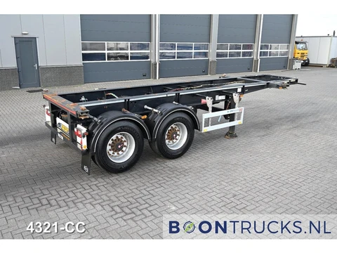 Pacton ET4 | 20ft * 2810KG * SAF/DRUM * NL TRAILER * TOP!