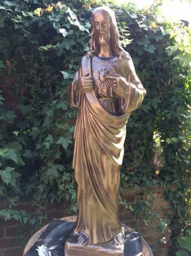 Tuinbeeld , grafbeeld , Here Jezus Christus , heilig hart