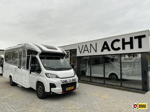 Dethleffs Trend 7057 EB verlaagde lengtebedden