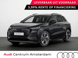 Audi Q4 e-tron S edition 63 kWh 204 pk | Techniekpakket plus | Privacy glas | Optiekpakket zwart | T