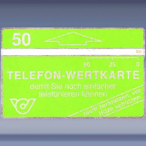 Telefonwertkarte (1992)