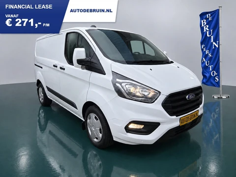 Ford Transit Custom Automaat 2.0 TDCI 130Pk Trend Airco Cruise control Achteruitrijcamera Werkplaats