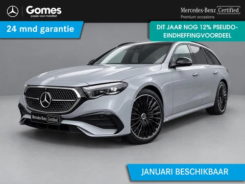 Mercedes-Benz E-klasse Estate 300 e Sport Edition | AMG Line | Nappa Leder Zwart | Premium Plus Pakk