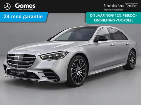 Mercedes-Benz S-klasse 580 e 4MATIC Lang AMG Line Premium Plus| Burmester|Chauffeurspakket|Panoramad