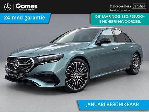 Mercedes-Benz E 300 e Sport Edition | AMG Line | Leder Zwart | Premium Pakket | Night Pakket | Winte