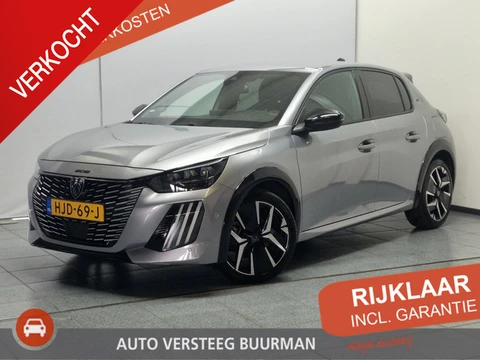 Peugeot 208 GT 1.2 Hybrid 145 e-DCS6 Automaat, Keyless Entry/Start, Dodehoek detectie, Navigatie, Ai