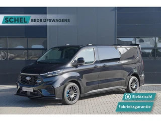 Ford E-Transit Custom 340 L2H1 MS-RT 71 kWh DC 286pk 5 Zits - 2x Schuif - Kuipstoelen - Stoel/Stuurv