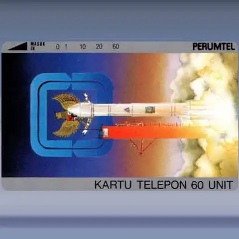Launching of The Palapa Satellite (1990)