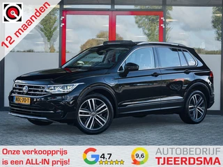Volkswagen Tiguan 1.4 TSI eHybrid Elegance | Trekhaak | Panoramadak | Virtual Cockpit | Schuif/Kante