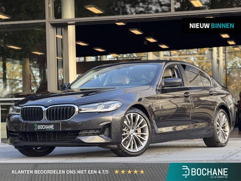 BMW 5-serie 530i Business Edition Plus Automaat 252PK | Leder | Carplay | Memory Seats | Navigatie| 