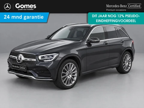Mercedes-Benz GLC-klasse 300e 4MATIC Business Solution AMG | Airmatic | Bruin leder | Houtinleg | Pa