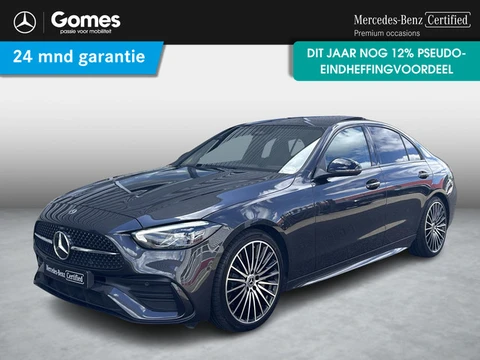 Mercedes-Benz C-klasse 180 AMG Line | Panoramadak | Stoelverwarming | Cruise Control