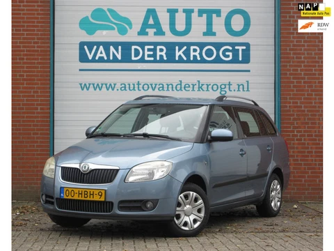 Skoda Fabia Combi 1.6-16V Ambiente, 1e Eig, Navi, Airco, Trekhaak, APK 10-27