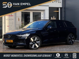 Volvo V60 2.0 T6 Plug-in hybrid AWD Ultimate Dark Long Range | 100% SOH | Pano | Leder + Memory | Ha