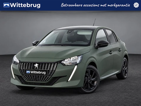 Peugeot 208 1.2 PureTech Active Unieke matgroene wrap | Zwarte 17" LM velgen | Apple CarPlay | Cruis