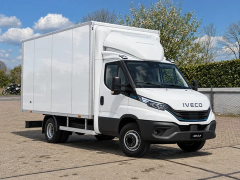 Iveco eDaily 42C14E Wielbasis 4100 Justdrive Ecobox Dhollandia laadklep