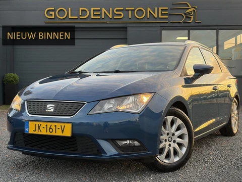 SEAT Leon ST 1.0 EcoTSI Style Connect ✓2e Eigenaar✓Trekhaak✓Carplay✓Recent beurt gehad✓Halfleder-Alc