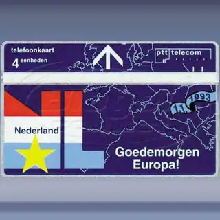 Goedemorgen Europa Nederland (zilveren rand)