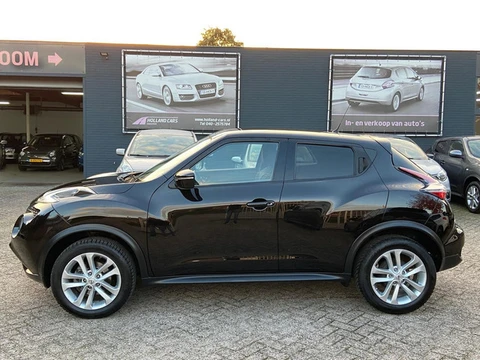 Nissan Juke 1.6 N-Connecta Automaat - Airco ecc - Cruise - Camera - Bluetooth/handsfree - Keyless en