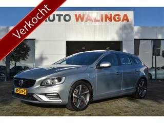 Volvo V60 2.4 D6 Twin Engine R-Design | Opendak | Leer | Memory | Stoelverw v+a | Harman Kardon | St