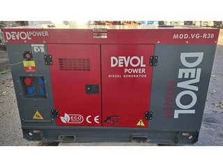 Devol VG-R30 , New Silent Diesel Generator , 37.5 KVA, 3 Phase