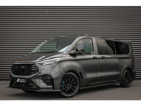 Ford E-Transit Custom 320 L2H1 MS-RT 71kWh 286PK DC DUBBEL CABINE / KUIPSTOELEN / DIRECT RIJDEN / NA