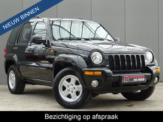 Jeep Cherokee 3.7i V6 limted * LEER * TREKHAAK * 4 SEIZOENSBANDEN !!