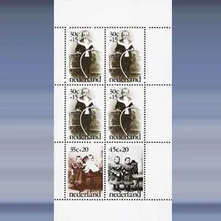 Kinderzegels (blok) (1974)