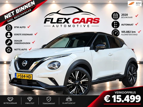 Nissan Juke 1.0 DIG-T N-Design|Achteruitrijcamera|Btw-Auto|Eerste Eigenaar|Flippers