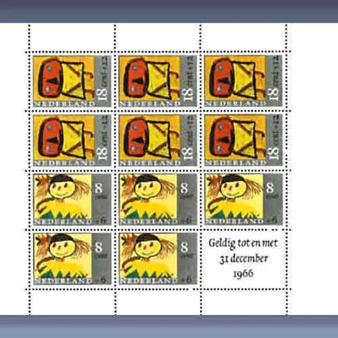 Kinderzegels (blok) (1965)