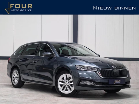 Skoda Octavia Combi 1.5 e-TSI Business BTW! | Trekhaak | HUD | Dealer onderhouden | Memory | Camera 