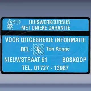 Huiswerkcursus Ton Kegge