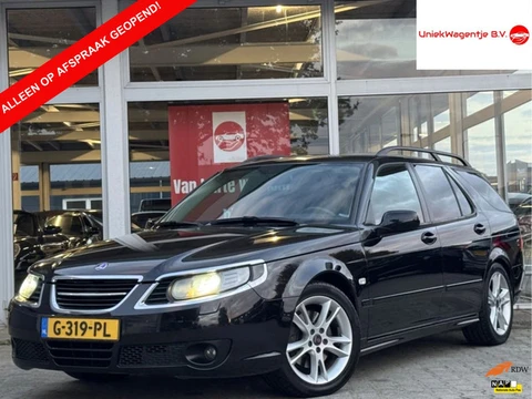 Saab 9-5 Estate 2.3 TURBO AERO LPG | LEDER! | TREKHAAK!
