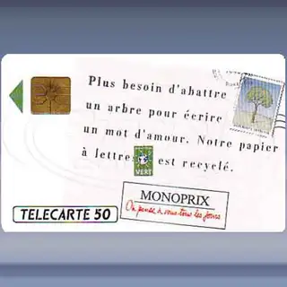 Monoprix - Papier recycl&eacute; (mrt-91)
