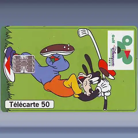 Dingo - Golf Eurodisney (jun-96)