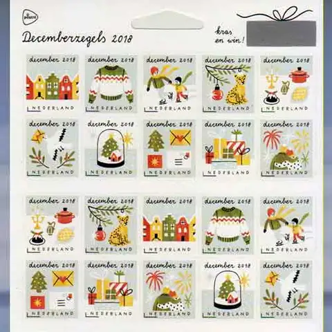 Decemberzegels 2018