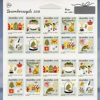 Decemberzegels 2018