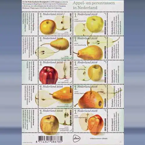 Appel en Perenrassen in Nederland (2016)