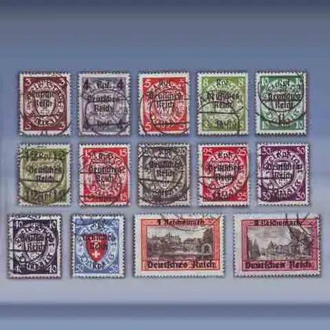 Danzig opdruk Deutsches Reich (1939)